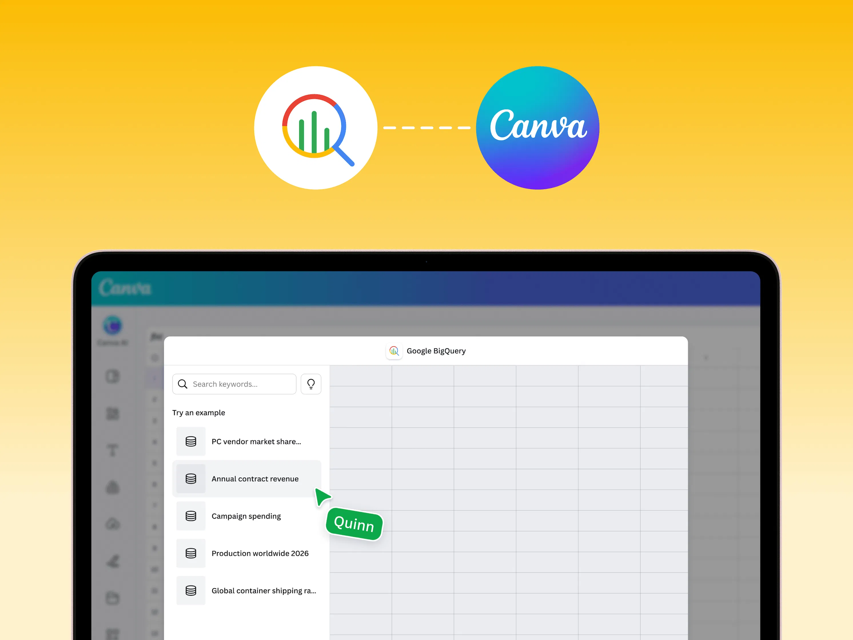 BigQuery screenshot 1
