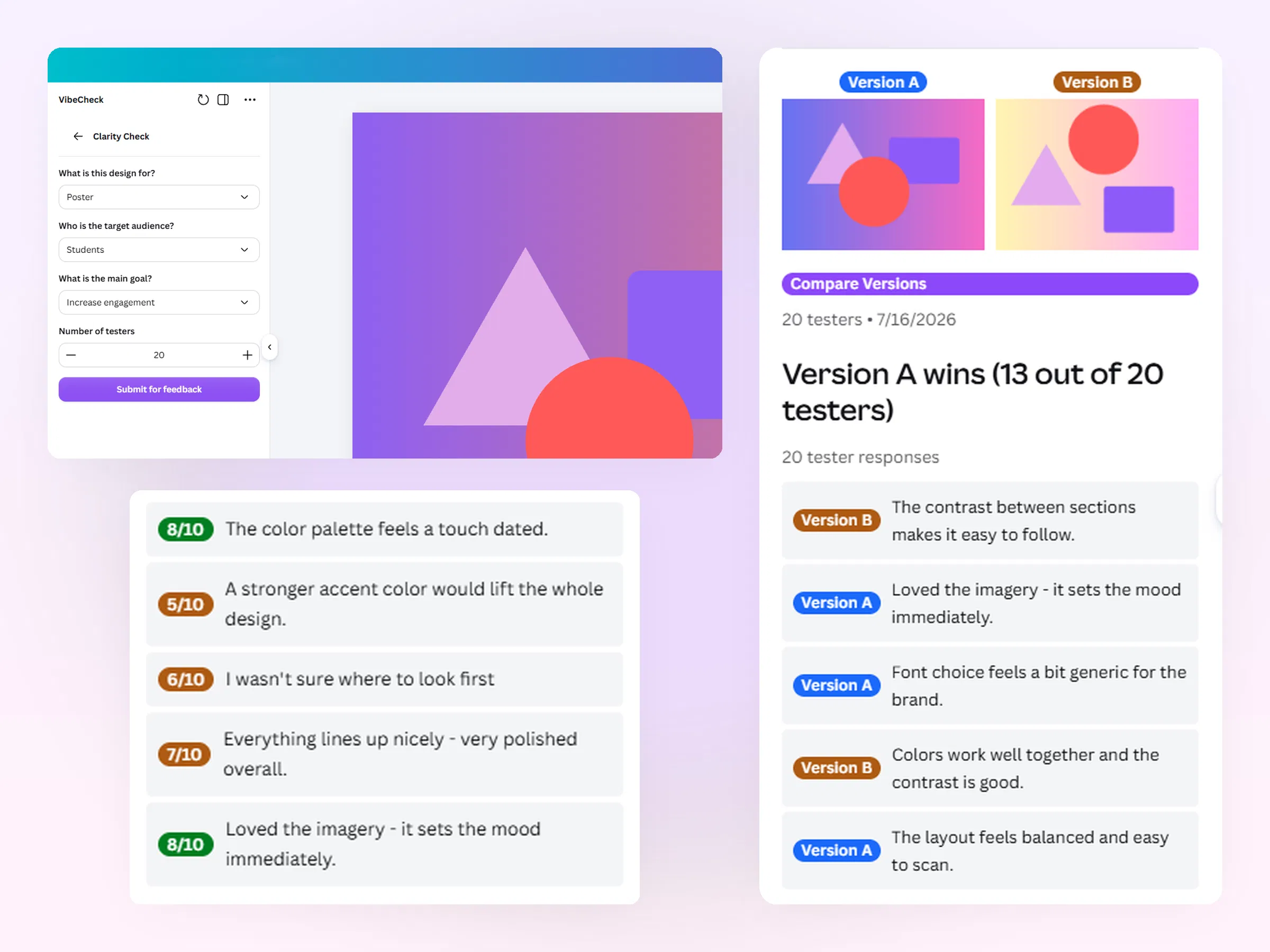 VibeCheck screenshot 1