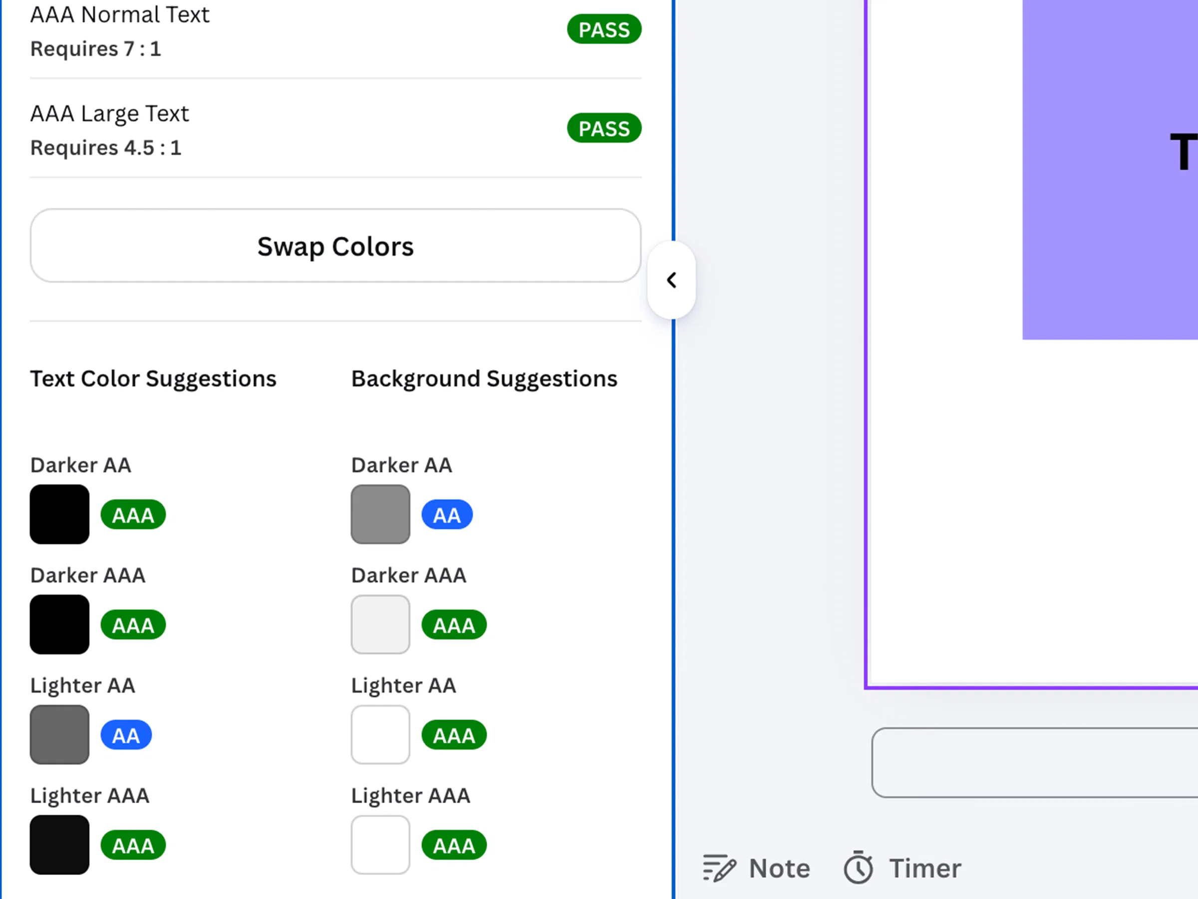 Color Checker WCAG screenshot 2