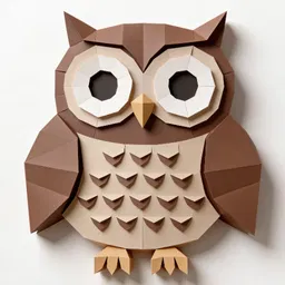 Paper Cutout AI icon