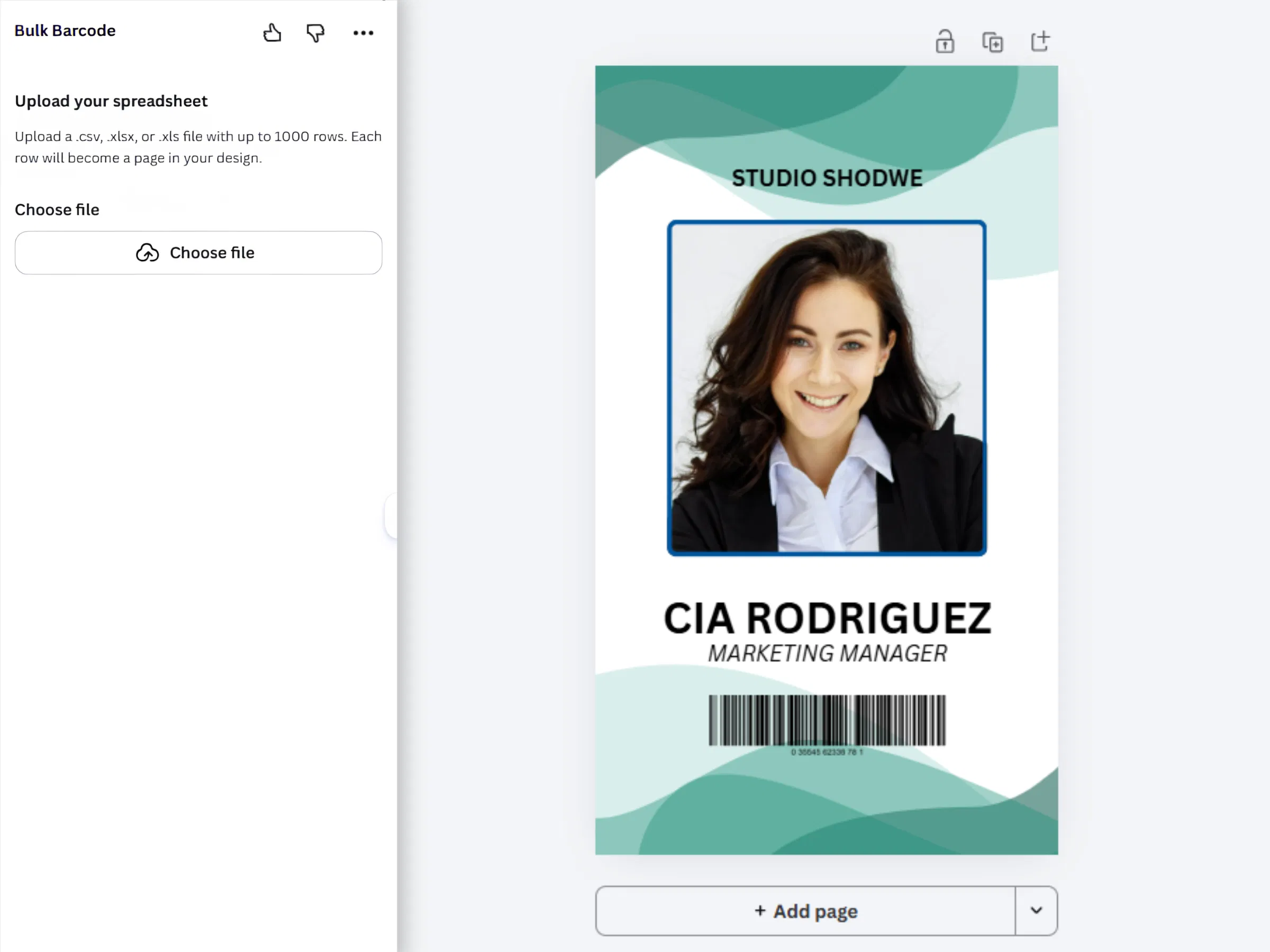 Bulk Barcode screenshot 1