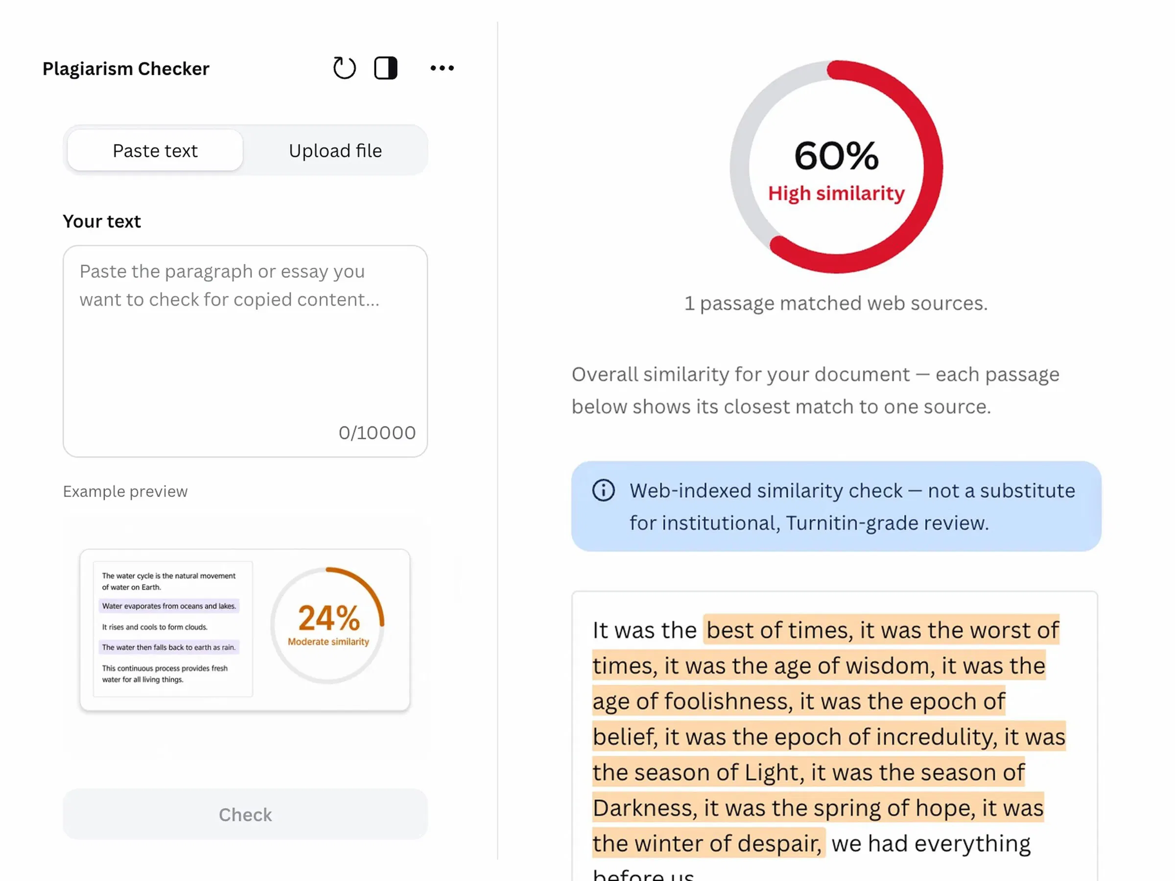Plagiarism Checker screenshot 2