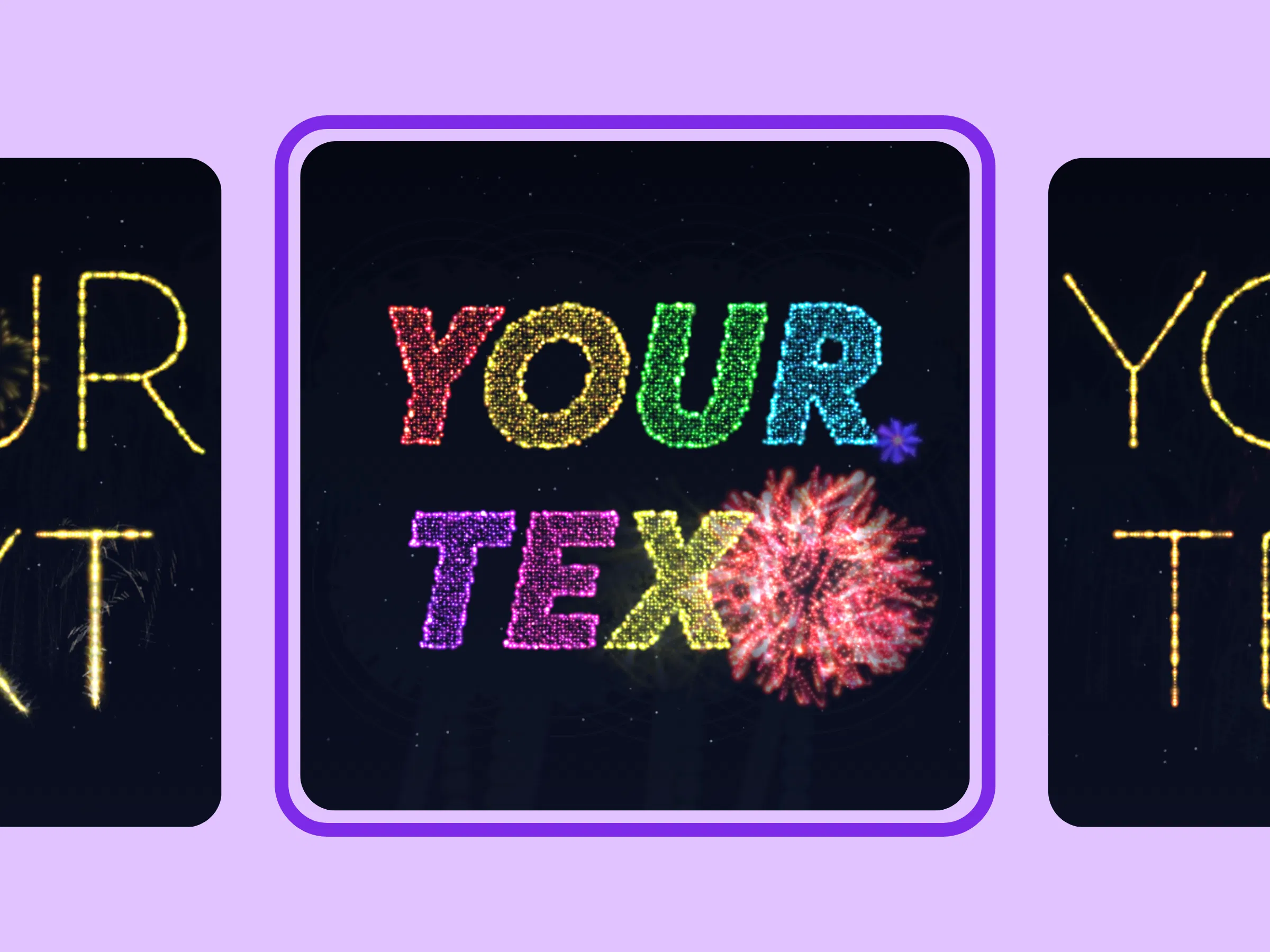 Fireworks Text screenshot 1