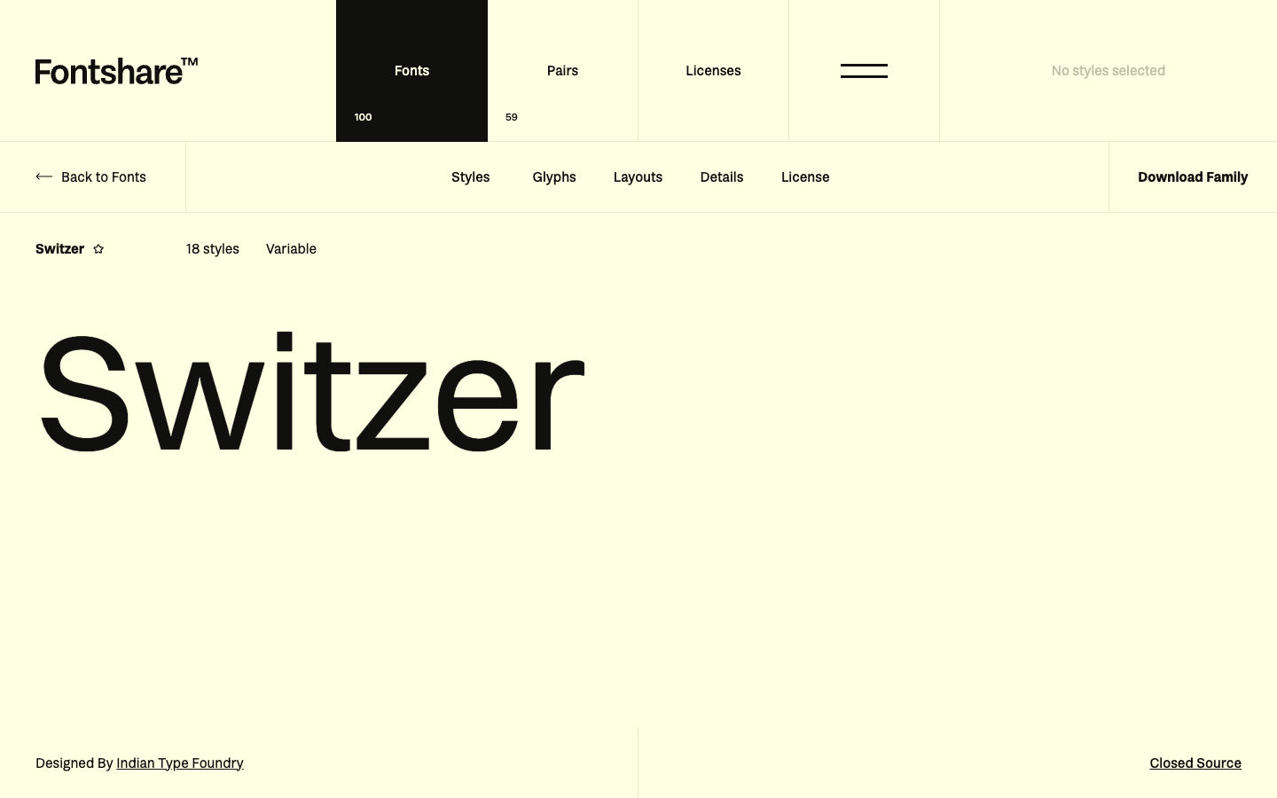Switzer vs Space Grotesk: Free Fonts, Weights, and Licenses