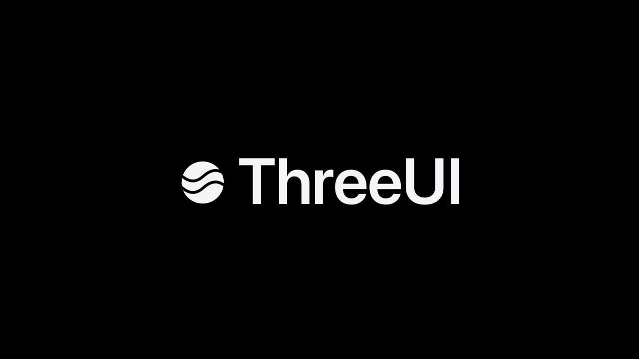 ThreeUI catalog of Three.js components, templates, and interactive shaders
