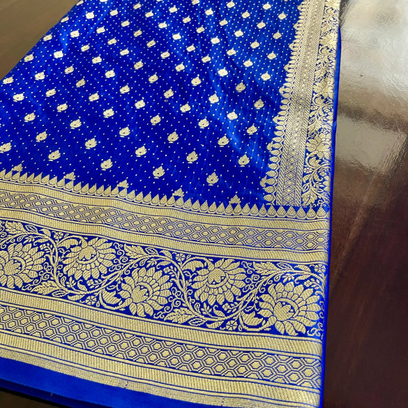 Blue Banarasi