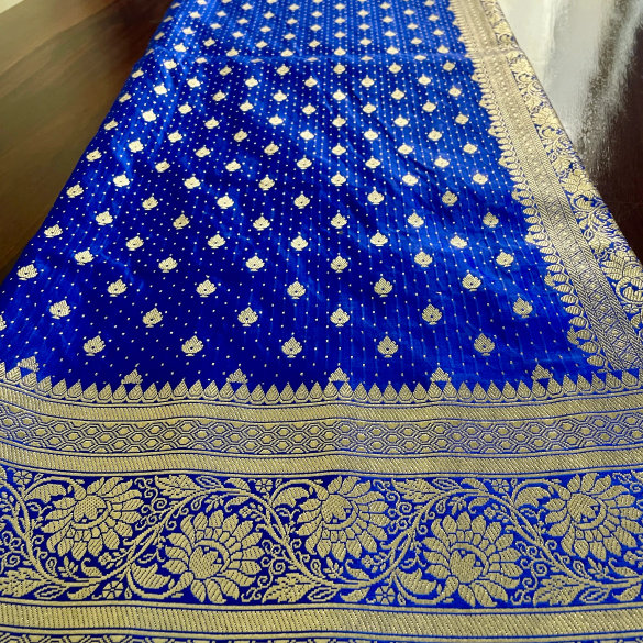 Blue Banarasi