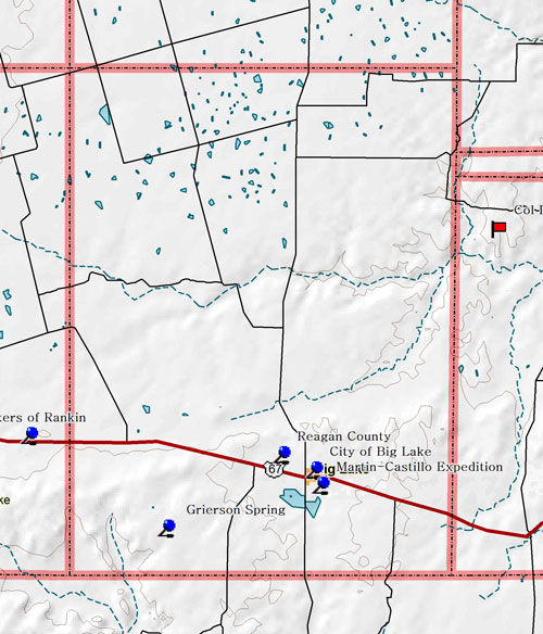 Reagan County Historical Markers Fort Tours 3583