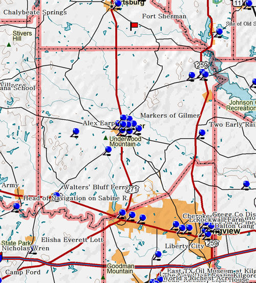 Upshur County Historical Markers Fort Tours