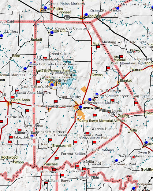 Brown County Historical Markers - Fort Tours