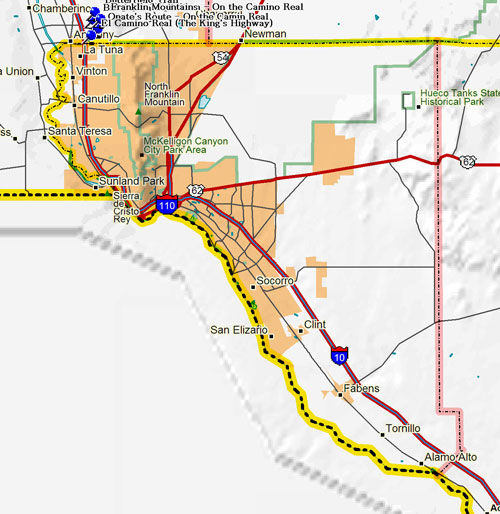 El Paso County Subdivision Maps 0899