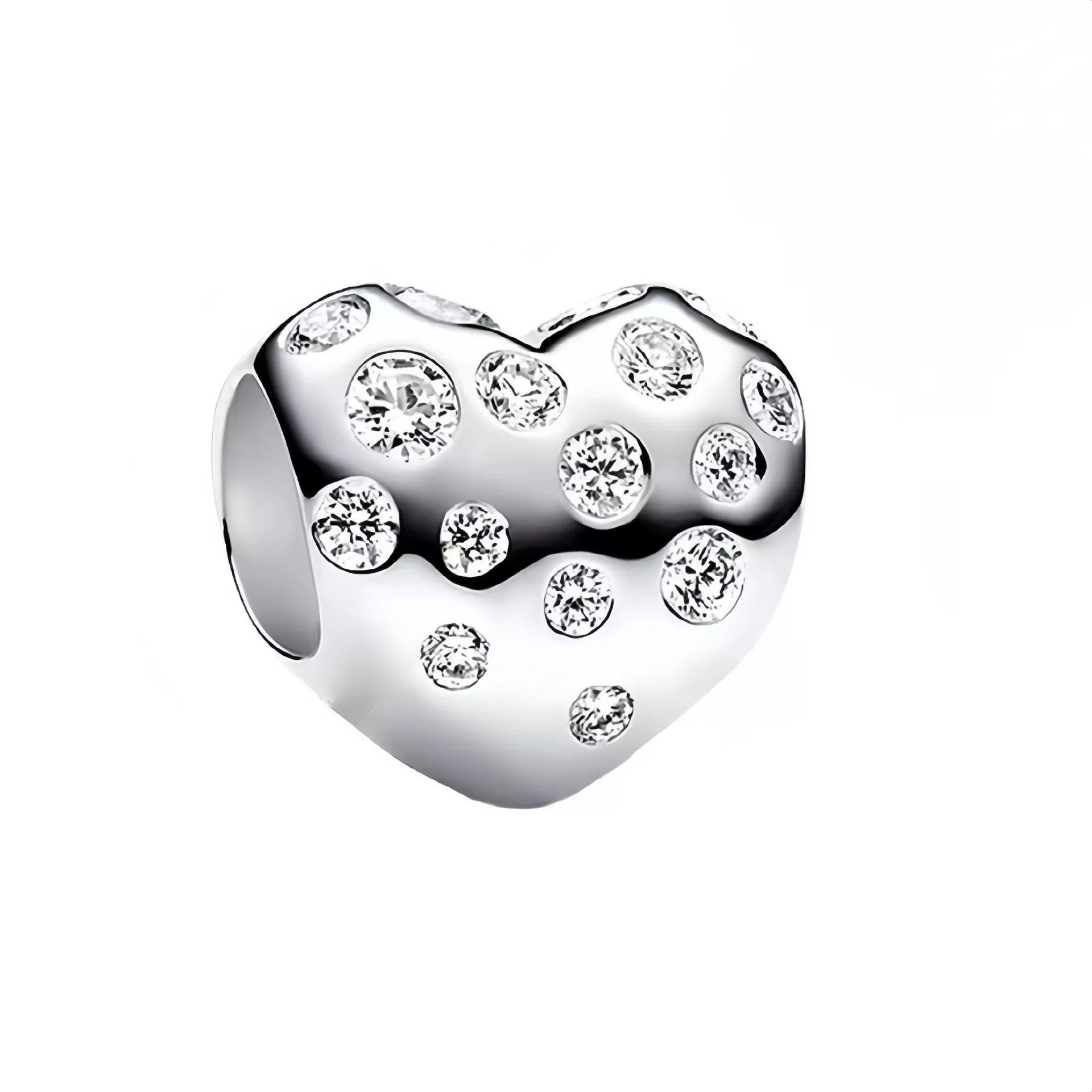 Charm Corazon Brillante