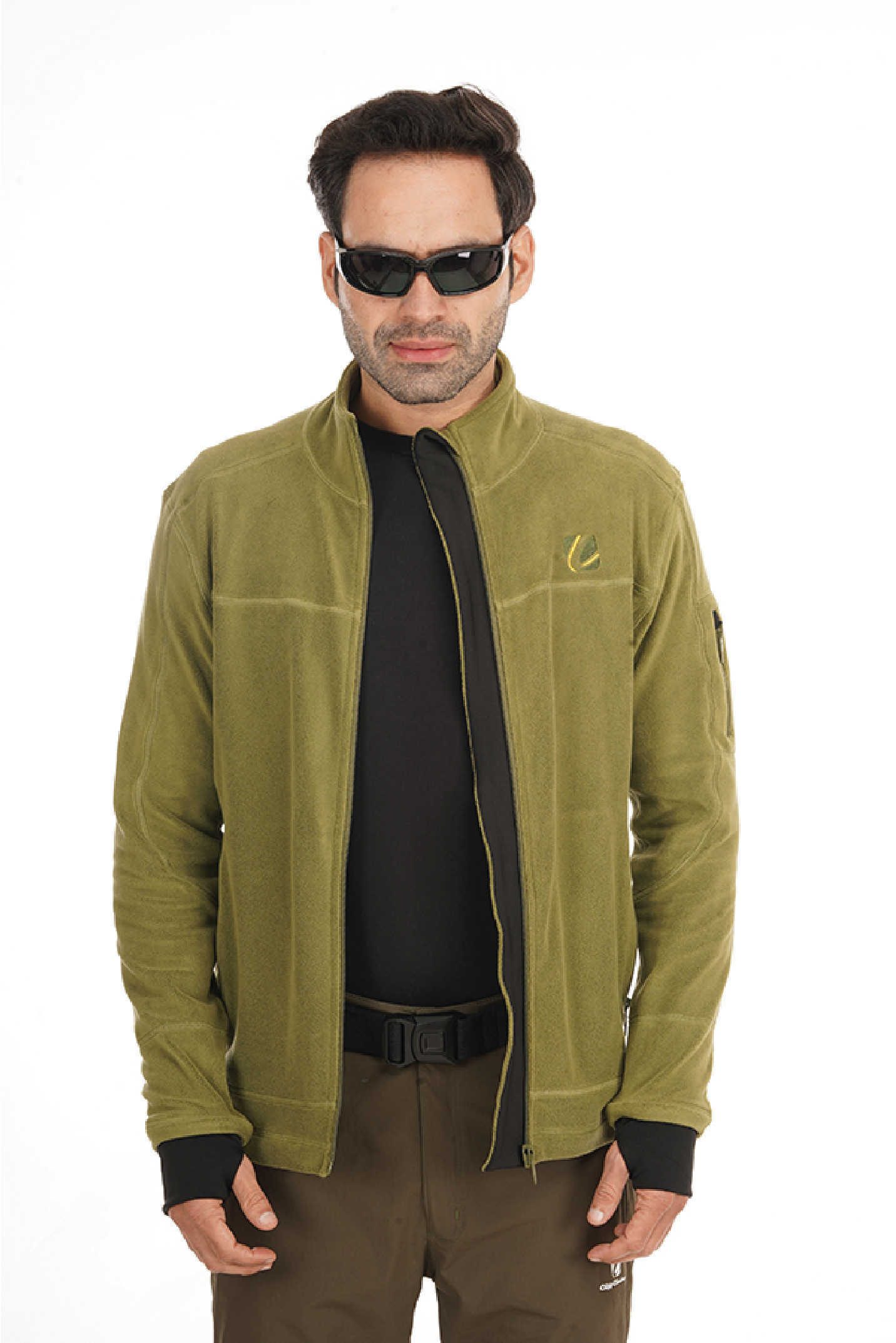 Fleece Premium SKI Jkt Orbit Avocado | Cliff Climbers