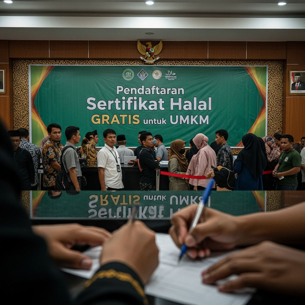 Pendaftaran Sertifikat Halal GRATIS 2026 | Panduan Lengkap UMKM Kabupaten Aceh Besar