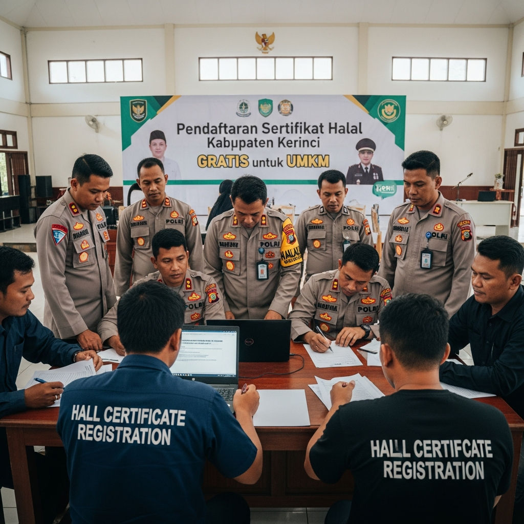 Pendaftaran Sertifikat Halal GRATIS Kabupaten Kerinci 2026: Panduan Lengkap untuk UMKM Lokal