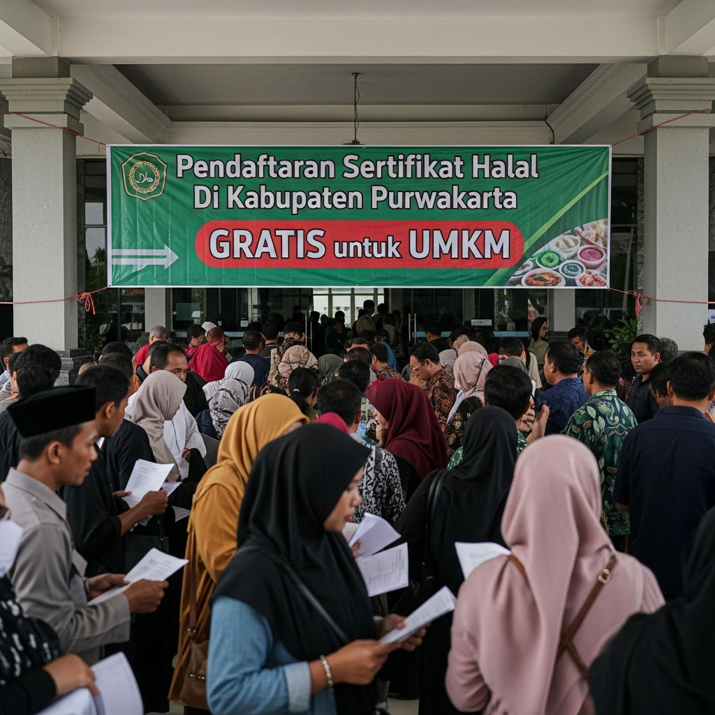 Pendaftaran Sertifikat Halal GRATIS Purwakarta 2026: Panduan Lengkap UMKM Wajib Halal