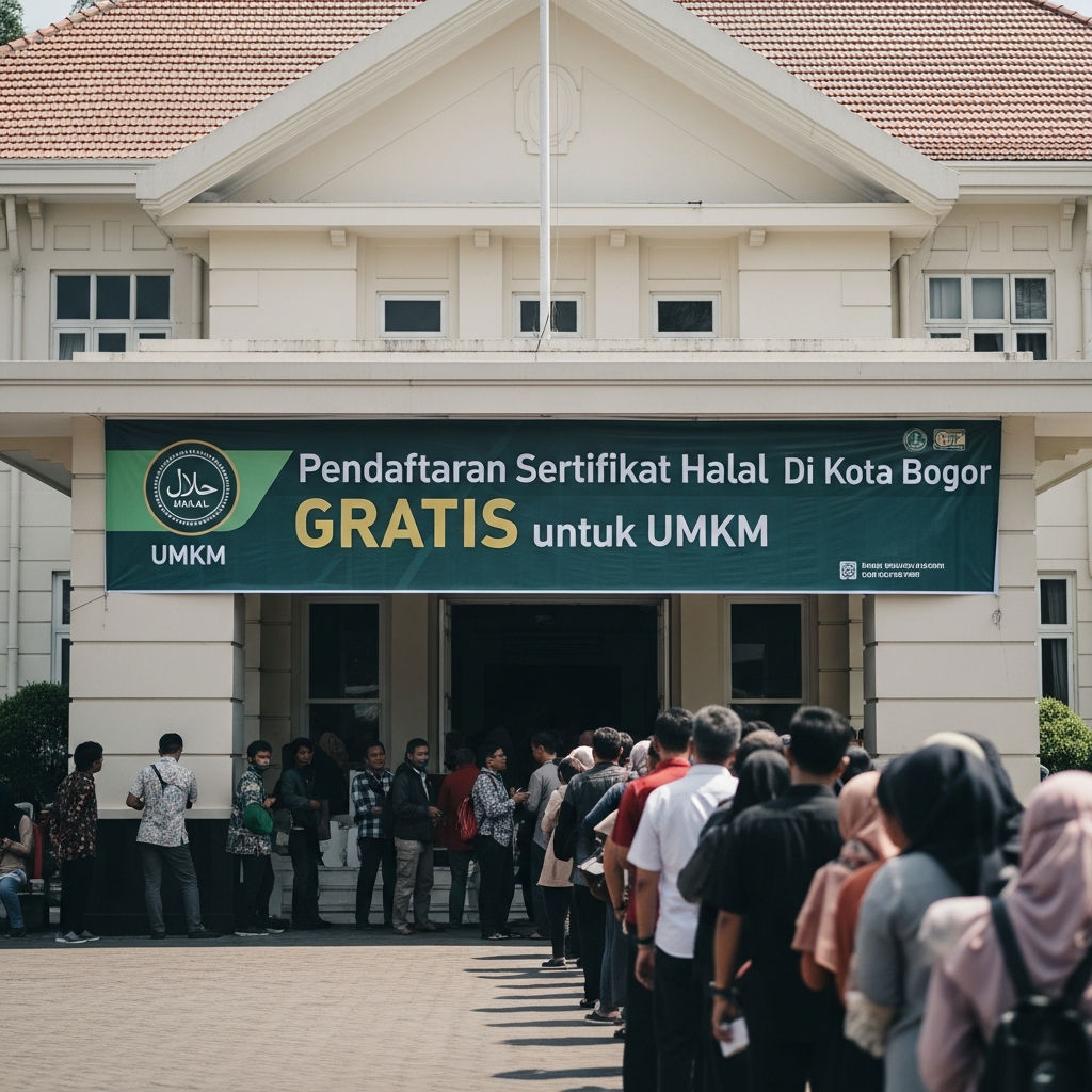 Pendaftaran Sertifikat Halal Gratis 2026 di Kota Bogor: Panduan Lengkap UMKM Wajib Tahu!