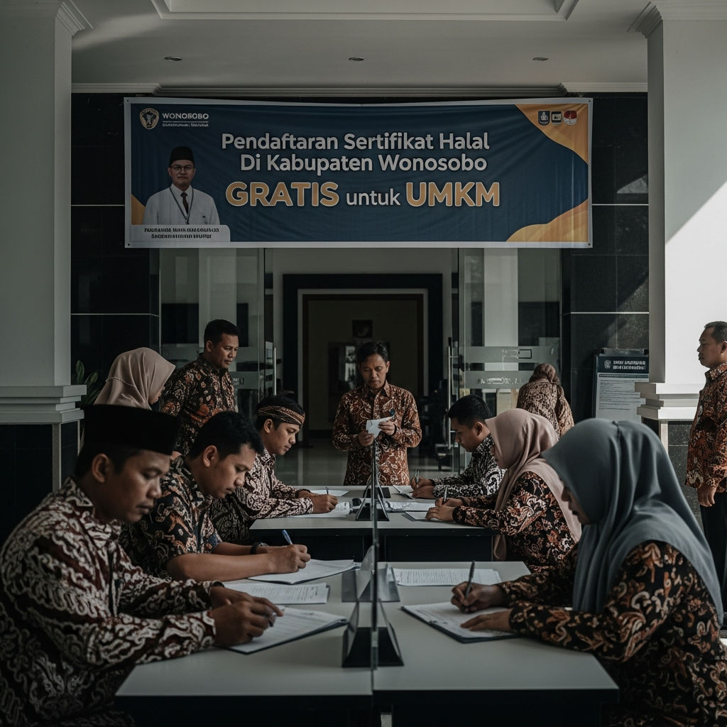 Pendaftaran Sertifikat Halal GRATIS Wonosobo 2026: Panduan Lengkap UMKM Wajib Halal