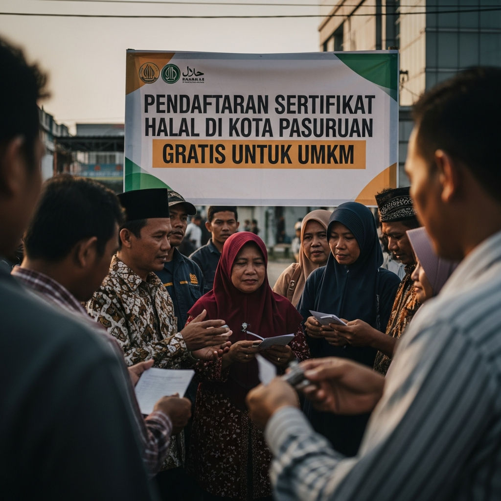Pendaftaran Sertifikat Halal Pasuruan GRATIS 2026: Panduan Lengkap UMKM Wajib Halal & Raih Omzet Maksimal