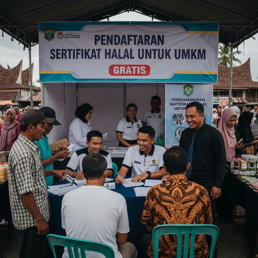 Pendaftaran Sertifikat Halal GRATIS di Kabupaten Sambas 2026: Panduan Lengkap untuk UMKM Lokal