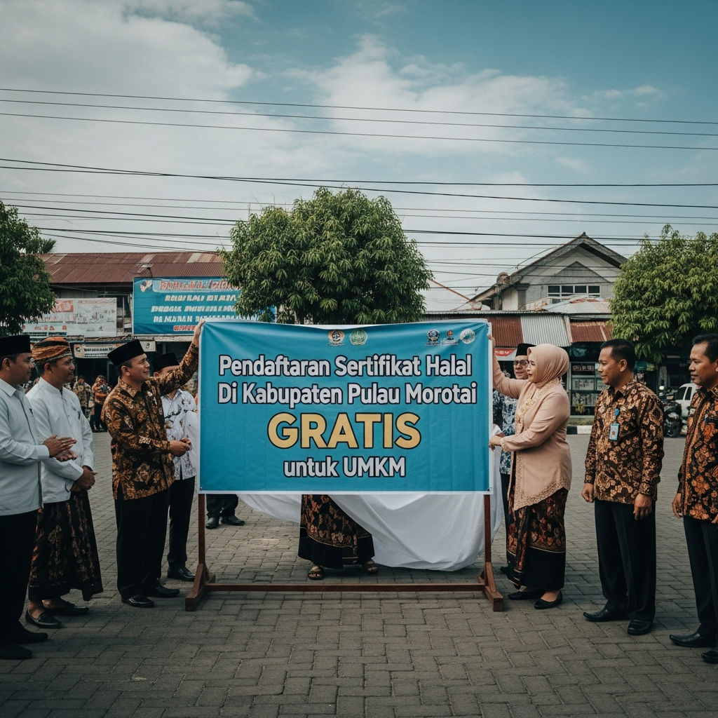 Pendaftaran Sertifikat Halal Gratis Kabupaten Pulau Morotai 2026: Panduan Lengkap untuk UMKM Lokal