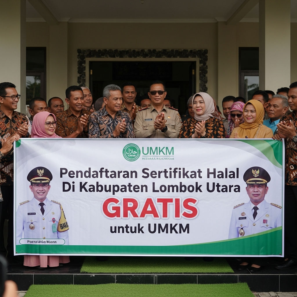Pendaftaran Sertifikat Halal Lombok Utara GRATIS 2026: Panduan Lengkap UMKM KLU Wajib Tahu!