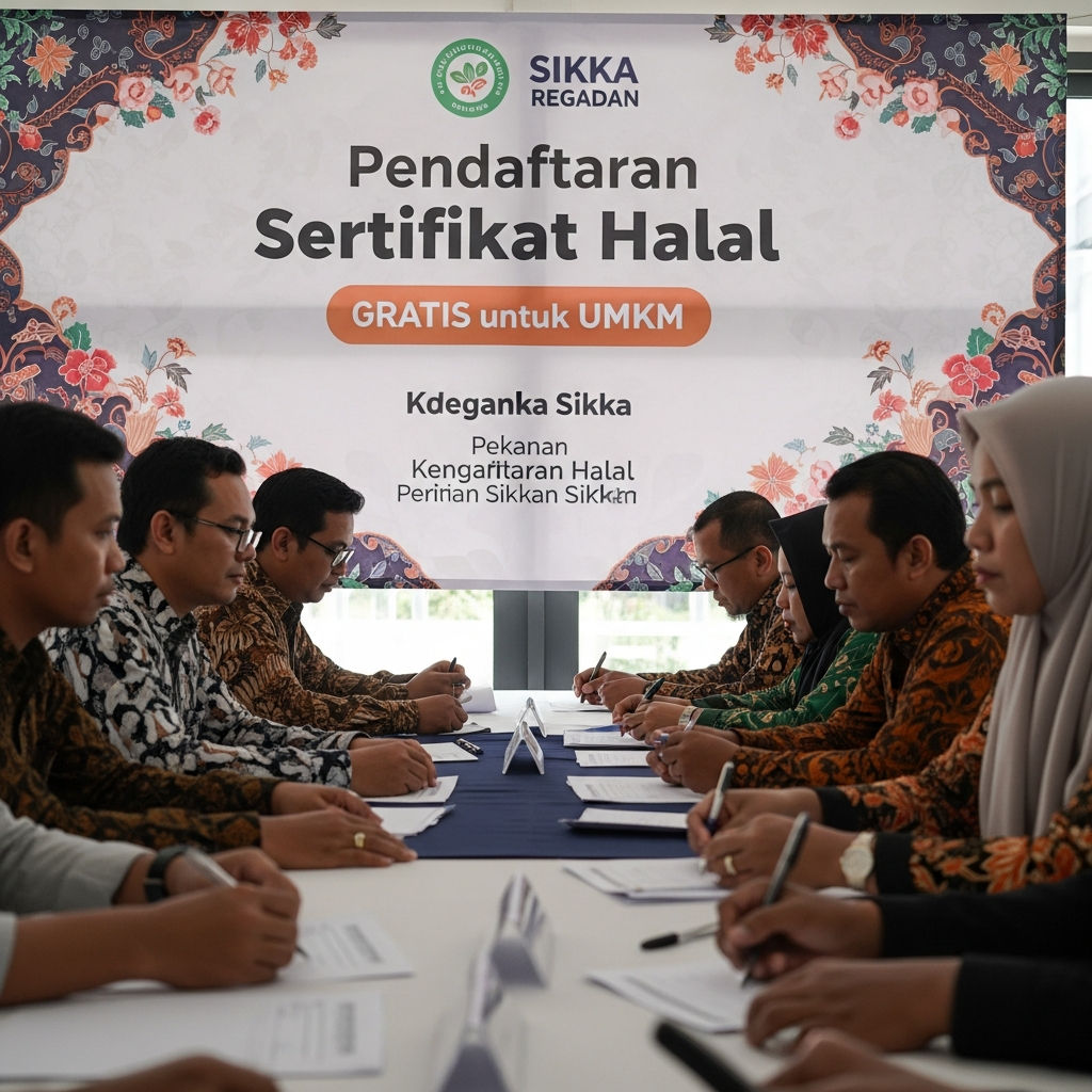 Pendaftaran Sertifikat Halal GRATIS Kabupaten Sikka 2026: Peluang Emas UMKM Mengamankan Pasar