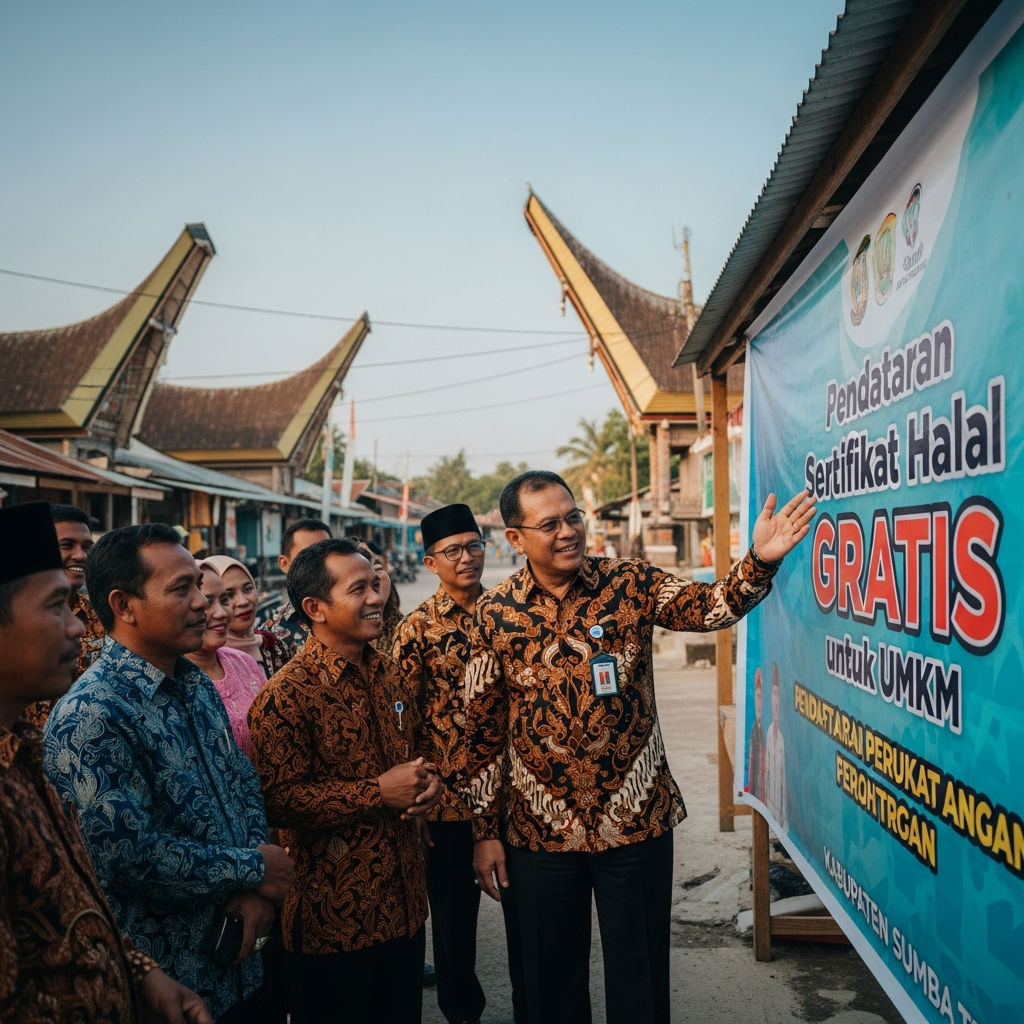Pendaftaran Sertifikat Halal GRATIS 2026 di Kabupaten Sumba Tengah: Panduan Lengkap untuk UMKM Sumba menuju Jaminan Produk Halal Mandatori