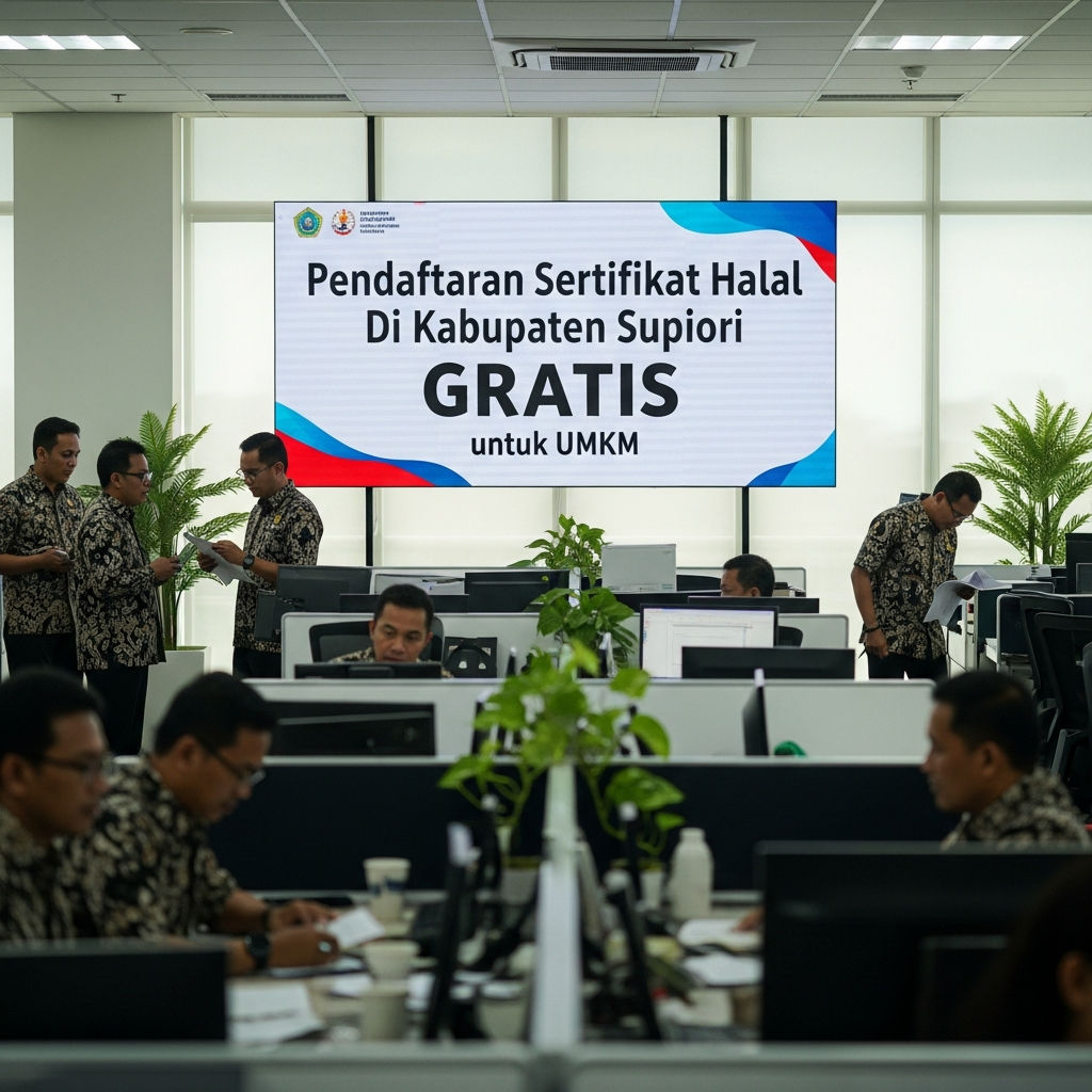 Pendaftaran Sertifikat Halal GRATIS Supiori 2026: Panduan Lengkap UMKM Papua Siap Hadapi Mandatori