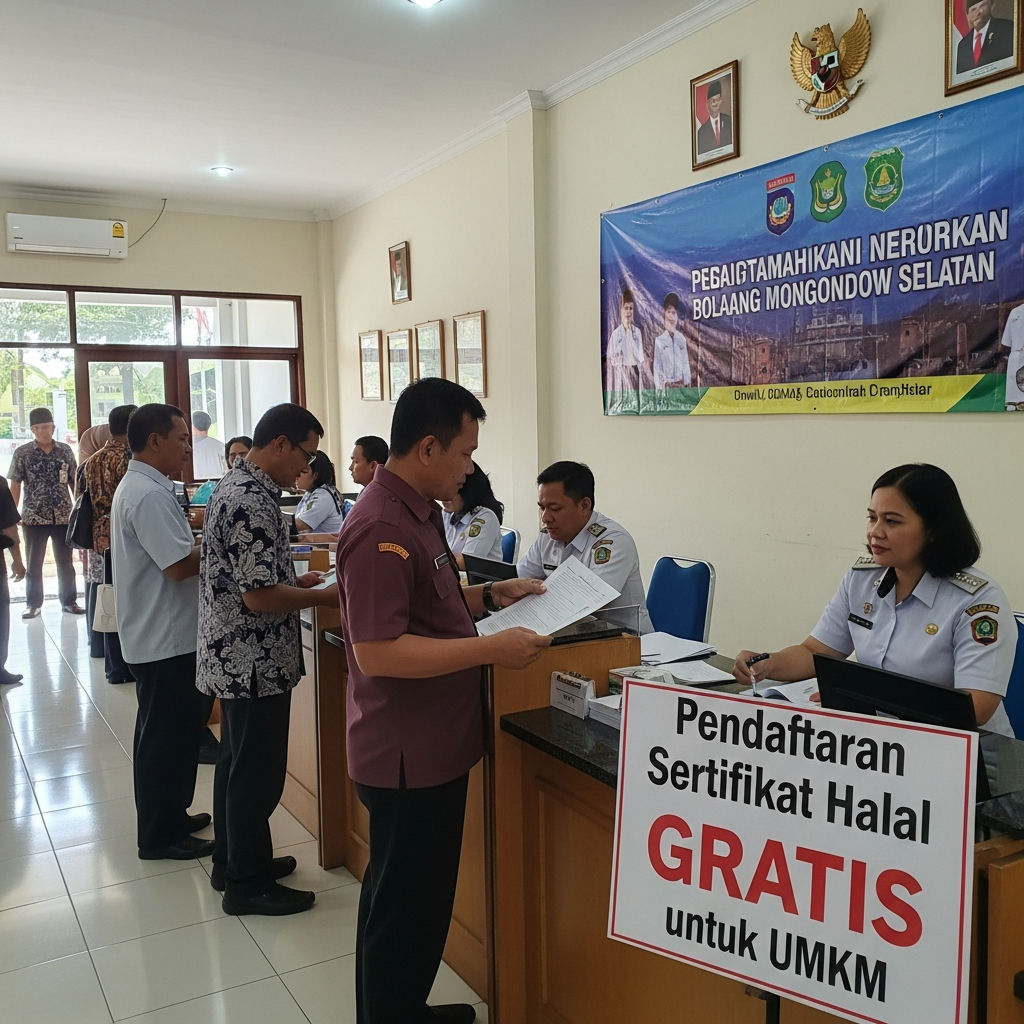Pendaftaran Sertifikat Halal GRATIS di Kabupaten Bolaang Mongondow Selatan 2026: Panduan Lengkap UMKM Wajib Tahu!