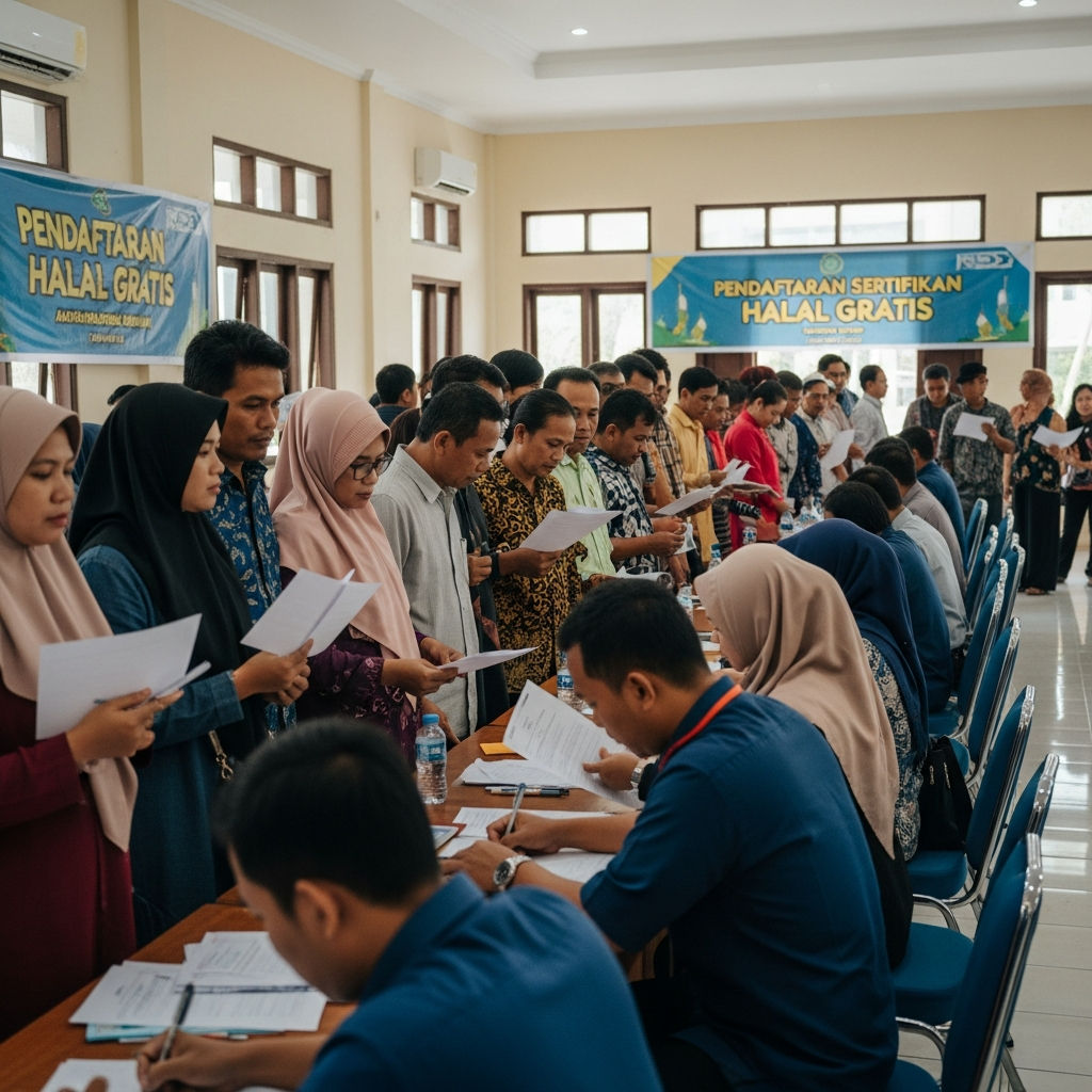 Pendaftaran Sertifikat Halal Gratis Pejawaran 2026: Panduan UMKM Sukses