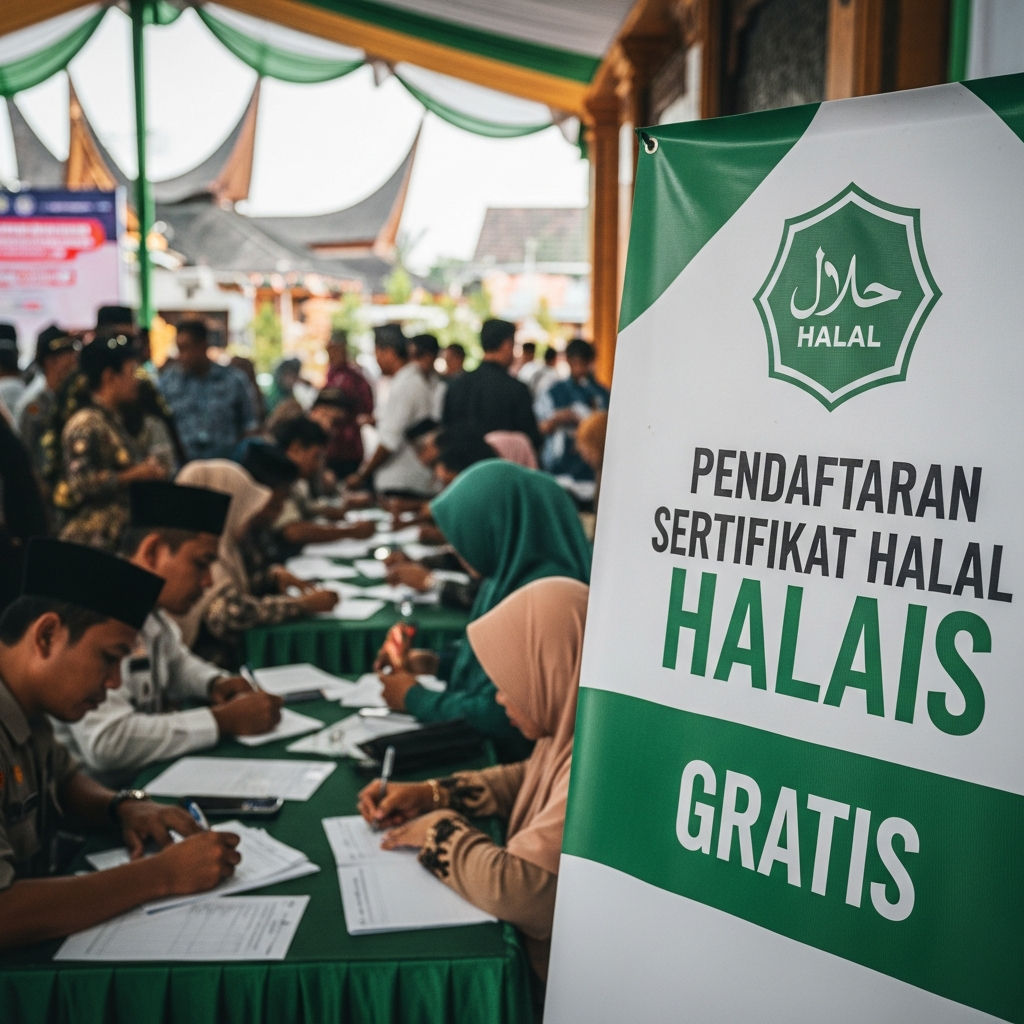 Sertifikat Halal Gratis Kunduran 2026: Kesempatan Emas UMKM Memperkuat Daya Saing di Pasar Global