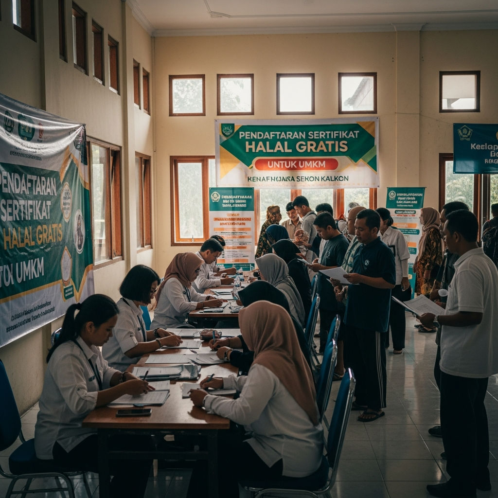 Pendaftaran Sertifikat Halal Gratis di Bulakamba Tahun 2026: Peluang Emas UMKM Lokal!