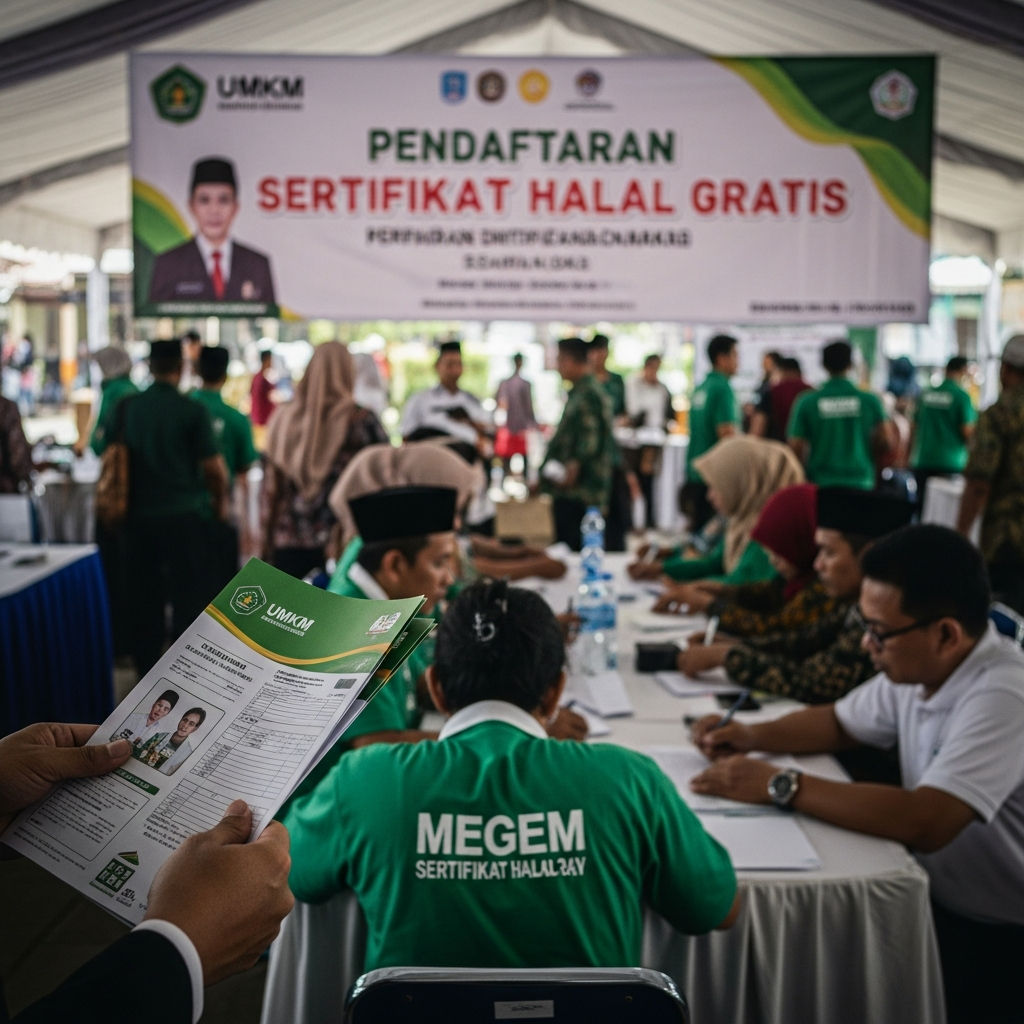 Sertifikat Halal Gratis Sampang 2026: Panduan Lengkap Pendaftaran Skema Self-Declare untuk UMKM