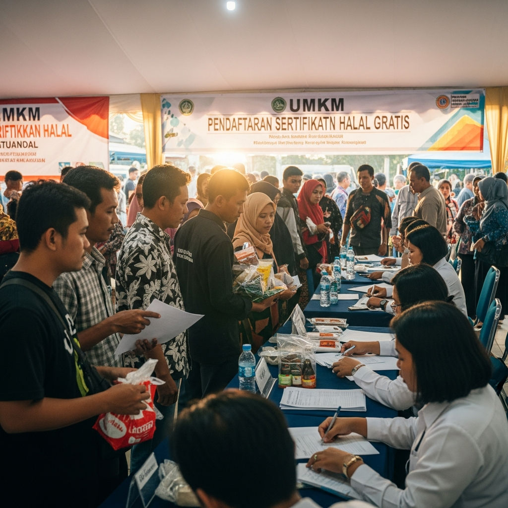 Pendaftaran Sertifikat Halal Gratis 2026 di Kutowinangun: Panduan Lengkap untuk UMKM Lokal