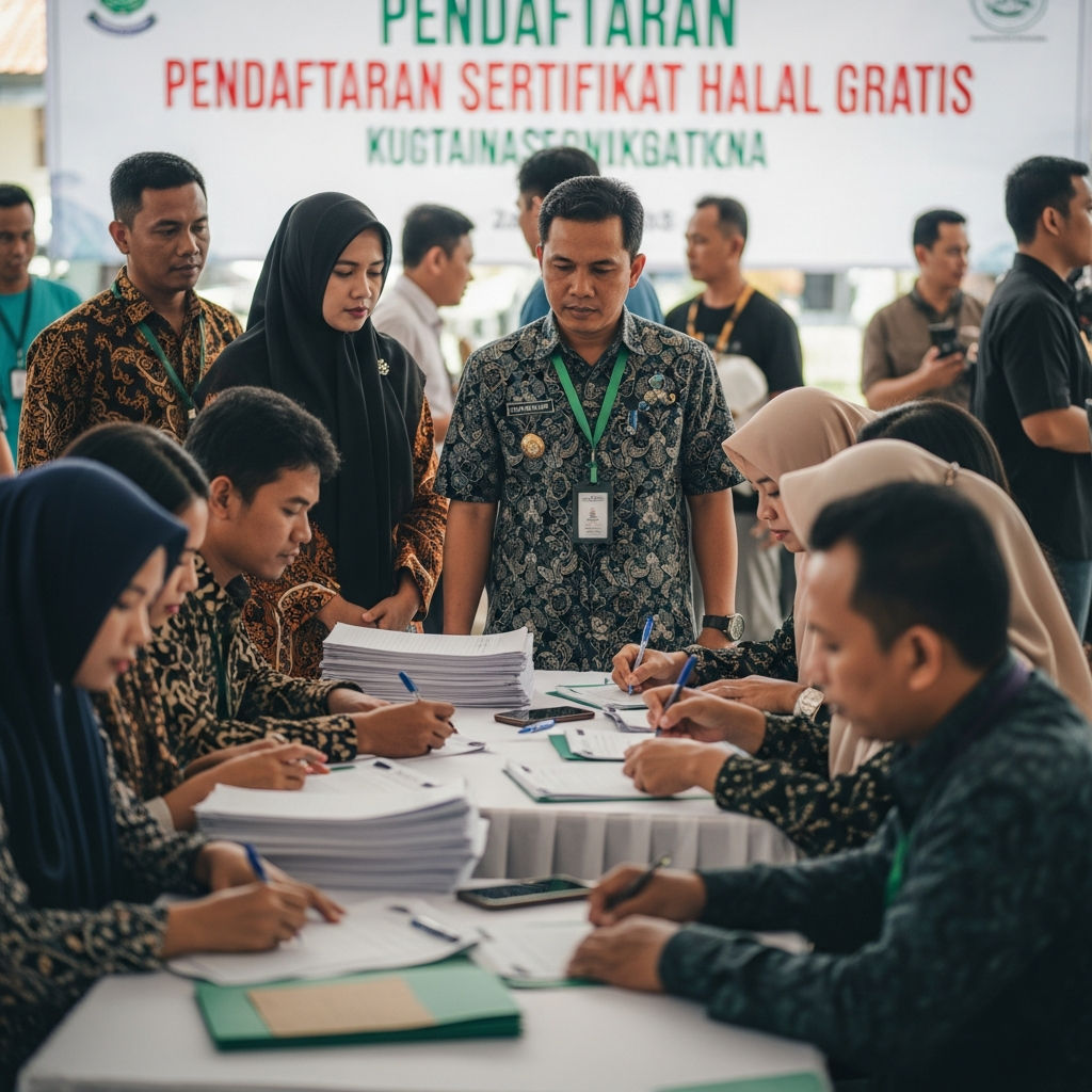 Pendaftaran Sertifikat Halal Gratis Wedi 2026: Peluang Emas UMKM Lokal Klaten Wajib Tahu!