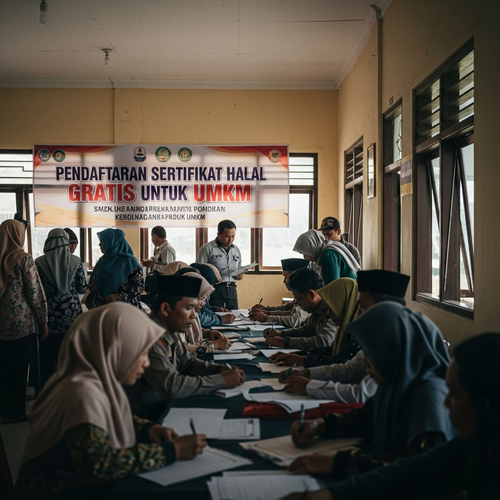 Pendaftaran Sertifikat Halal Gratis Paninggaran 2026: Panduan Lengkap untuk UMKM Lokal