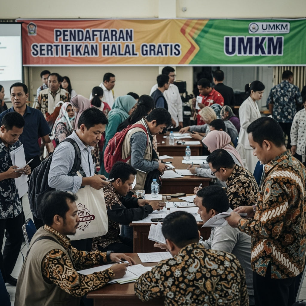 Pendaftaran Sertifikat Halal Gratis di Pengadegan 2026: Panduan Lengkap UMKM Wajib Halal