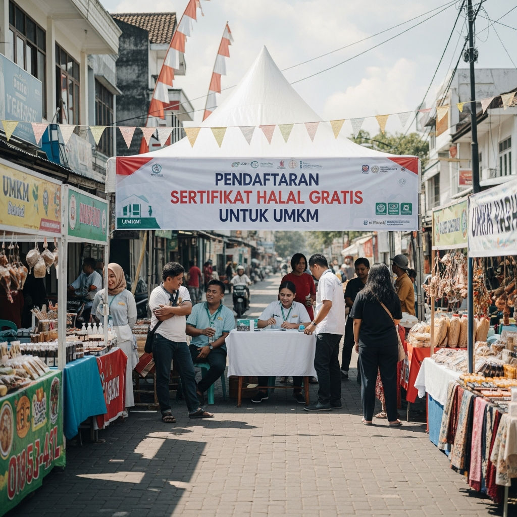 Pendaftaran Sertifikat Halal Gratis Di Sedan 2026: Panduan Lengkap UMKM Wajib Halal & Raih Kepercayaan Pasar Global