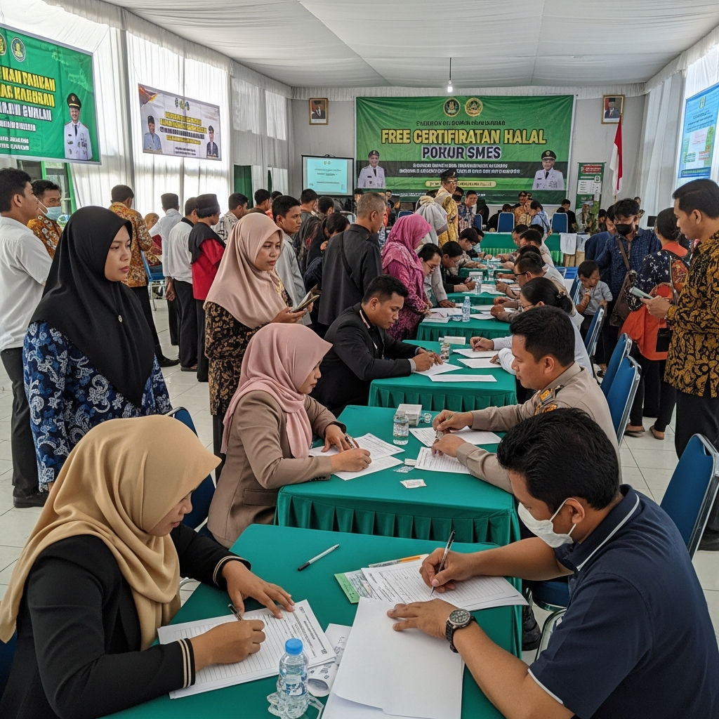 Pendaftaran Sertifikat Halal Gratis 2026 di Mojolaban: Peluang Emas UMKM Sukoharjo Wajib Bersertifikat