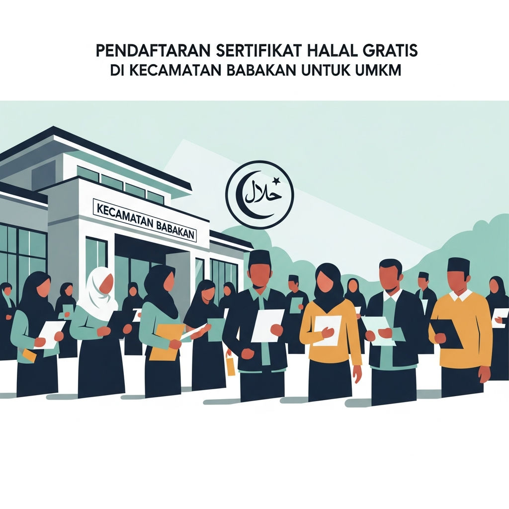 Pendaftaran Sertifikat Halal Gratis 2026 di Kecamatan Babakan: Panduan Lengkap untuk UMKM Lokal
