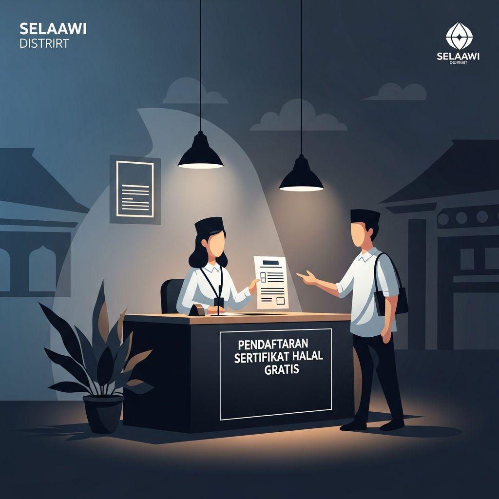 Pendaftaran Sertifikat Halal Gratis UMKM Kecamatan Selaawi 2026: Panduan Lengkap & Peluang Emas