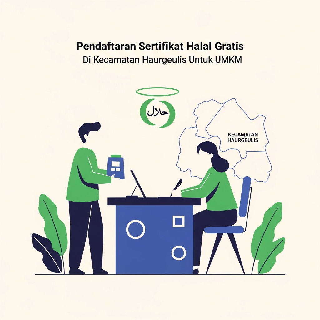 Pendaftaran Sertifikat Halal Gratis di Kecamatan Haurgeulis 2026: Peluang Emas UMKM Menuju Pasar Global