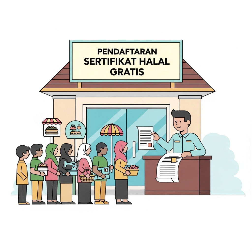 Pendaftaran Sertifikat Halal Gratis 2026 di Kecamatan Cilimus: Peluang Emas UMKM Memasuki Pasar Global