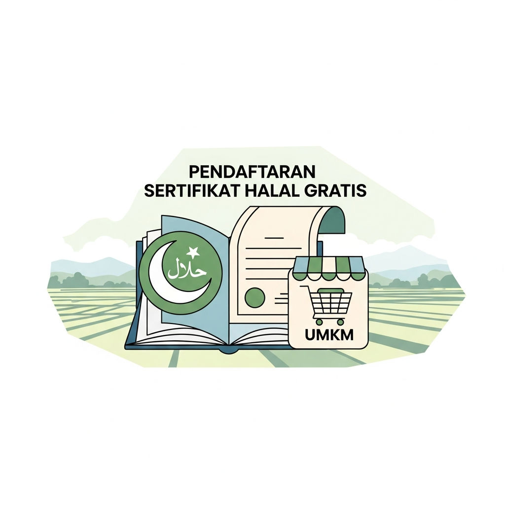 Sertifikat Halal Gratis 2026: Pendaftaran UMKM Kecamatan Cimanggu Dibuka! (Panduan Lengkap)