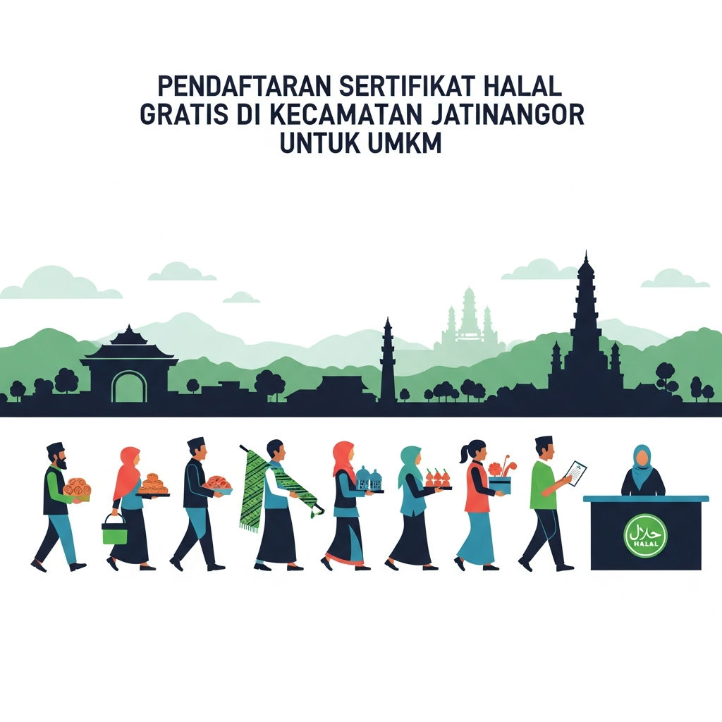 Pendaftaran Sertifikat Halal Gratis Kecamatan Jatinangor 2026: Wajib Halal Bagi UMKM, Raih Kepercayaan Konsumen