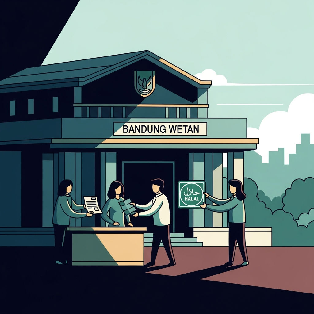 Pendaftaran Sertifikat Halal Gratis 2026: Panduan Lengkap untuk UMKM di Kecamatan Bandung Wetan (Wajib Tahu!)