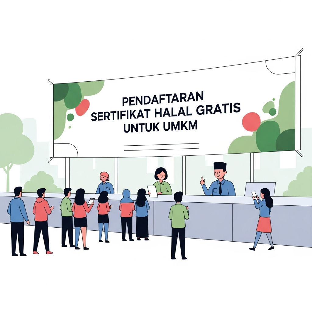 Pendaftaran Sertifikat Halal Gratis 2026: Peluang Emas UMKM di Kecamatan Ujung Berung