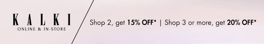SALE enjoy flat 15% off on orders above $299 | USE code:FLAT15