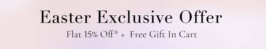 SALE enjoy flat 15% off on orders above $299 | USE code:FLAT15